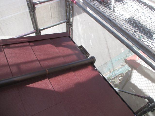 高砂市で交換したパナソニック製60Φ竪樋